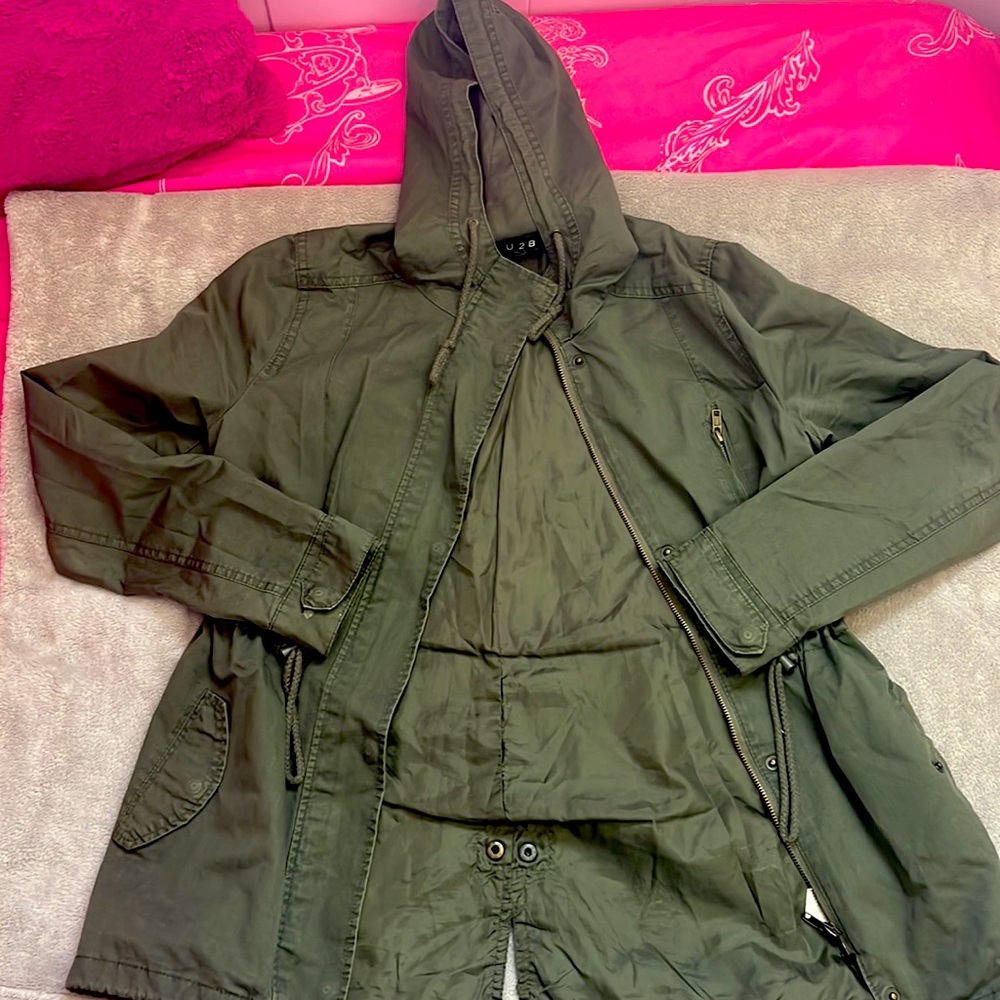 ‼️Fall Jacket - Army green - Picture 2 of 3